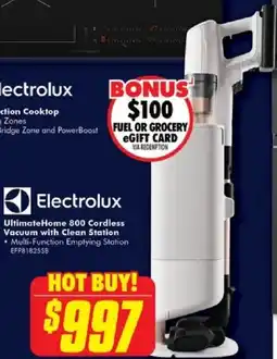 The Good Guys Ultimate Home 800 Cordless Vacuum with Clean Station offer