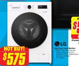 The Good Guys 8kg Front Load Washer offer