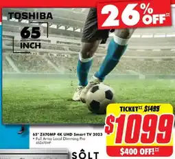 The Good Guys 65" Z670MP 4K UHD Smart TV 2023 offer