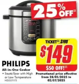 The Good Guys All-in-One Cooker offer