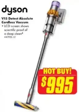 The Good Guys V15 Detect Absolute Cordless Vacuum offer