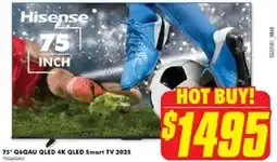 The Good Guys 75" Q6QAU QLED 4K QLED Smart TV 2025 offer