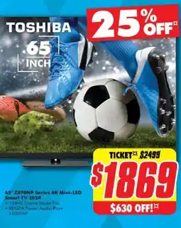 The Good Guys 65" Z870NP Series 4K Mini-LED offer