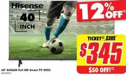 The Good Guys 40* A4QAU Full HD Smart TV 2025 offer