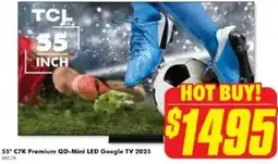 The Good Guys 55* C7K Premium QD-Mini LED Google TV 2025 offer