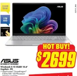 The Good Guys Vivobook S 15 OLED 15.6 offer