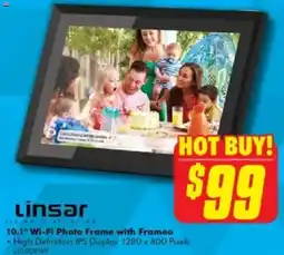 The Good Guys 10.1" Wi-Fi Photo Frame with Frameo offer