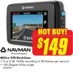 The Good Guys MiVue 270 Dash Cam offer
