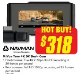 The Good Guys MiVue True 4K DC Dash Cam offer