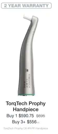 Henry Schein Torq Tech Prophy Handpiece offer