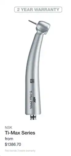 Henry Schein Ti-Max Series offer
