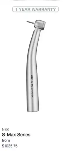Henry Schein S-Max Series offer