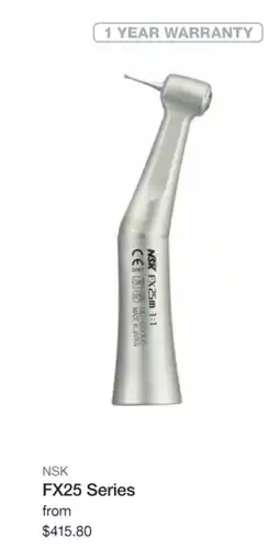 Henry Schein FX25 Series offer