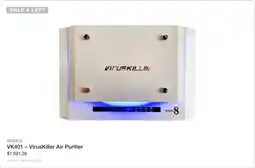 Henry Schein VK401 - VirusKiller Air Purifier offer