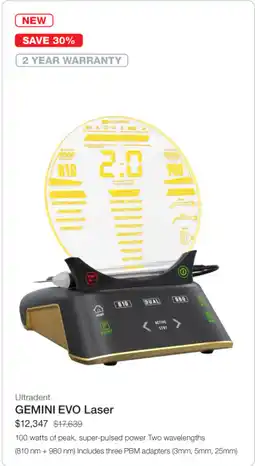 Henry Schein GEMINI EVO Laser offer