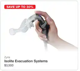 Henry Schein Isolite Evacuation Systems offer