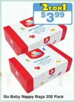 My Chemist Go Baby Nappy Bags offer
