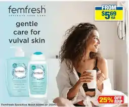My Chemist Femfresh Sensitive Wash offer