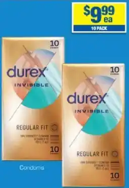 My Chemist Durex invisible regular fit offer