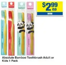 My Chemist Absolute Bamboo Toothbrush Adult or Kids offer