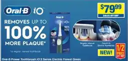 My Chemist Oral-B Power Toothbrush 10 2 Series Electric Forest Green offer