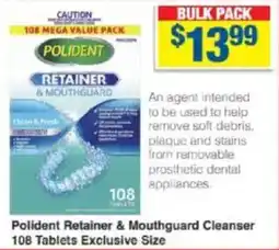My Chemist Polident retainer & mouthguard cleanser offer