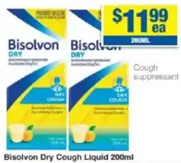 My Chemist Bisolvon Dry Cough Liquid offer