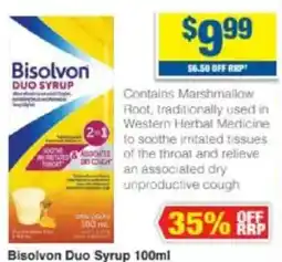 My Chemist Bisolvon Duo Syrup offer
