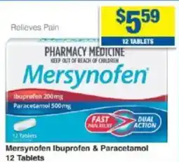 My Chemist Mersynofen Ibuprofen & Paracetamol offer