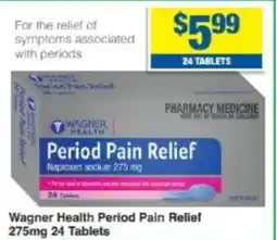 My Chemist Wagner Health Period Pain Relief offer