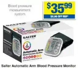 My Chemist Salter Automatic Arm Blood Pressure Monitor offer