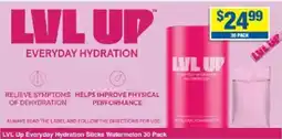 My Chemist LVL Up Everyday Hydration Sticks Watermelon offer
