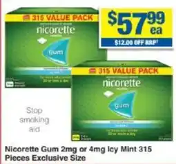 My Chemist Pieces Exclusive Size Gum offer