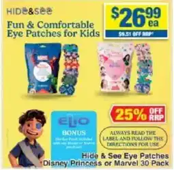 My Chemist Fun & Comfortable Eye Patches for Kids offer