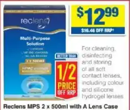 My Chemist Reclens multi-purpose solution offer