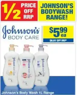 My Chemist Johnson's Body Wash offer