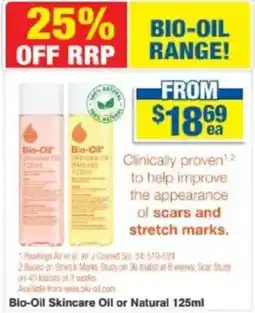 My Chemist Bio-Oil Skincare Oil or Natural offer