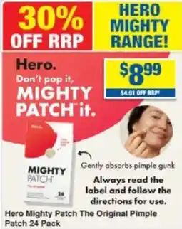 My Chemist Hero Mighty Patch The Original Pimple Patch offer