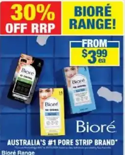 My Chemist Bioré Range offer