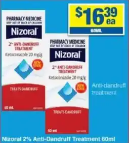 My Chemist Nizoral 2% Anti-Dandruff Treatment offer
