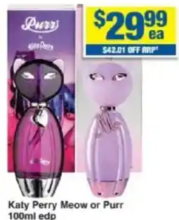 My Chemist Katy Perry Meow or Purr offer