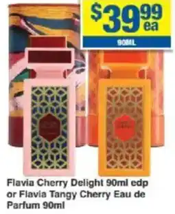 My Chemist Flavia Cherry Delight 90ml edp or Flavia Tangy Cherry Eau de Parfum offer