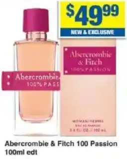 My Chemist Abercrombie & Fitch 100 Passion offer
