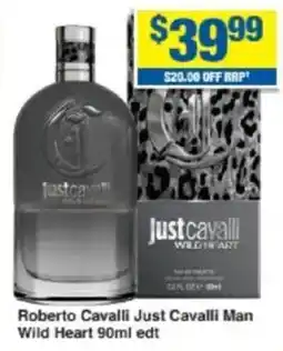 My Chemist Roberto Cavalli Just Cavalli Man Wild Heart offer