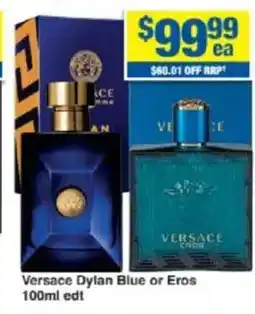 My Chemist Versace Dylan Blue or Eros offer