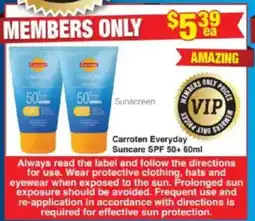 My Chemist Carroten Everyday Suncare SPF 50+ offer