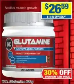 My Chemist INC. Glutamine offer