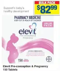 My Chemist Elevit Pre-conception & Pregnancy 150 Tablets offer