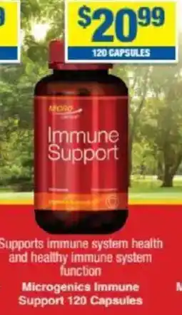 My Chemist Microgenics Immune Support 120 Capsules offer