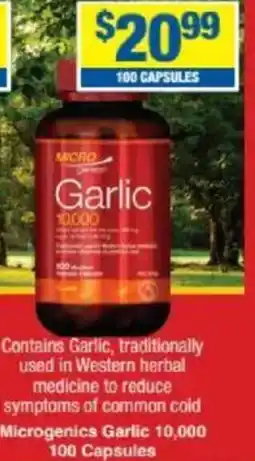 My Chemist Microgenics Garlic 10,000 offer